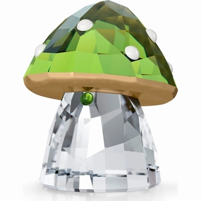 Street Accent Evening Collection Swarovski Holiday Cheers Green Mushroom