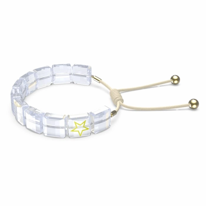Statement Form Swarovski Letra Bracelet, Star, White