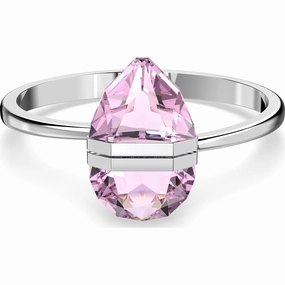 Swarovski Lucent Bangle, Pink Elegant Touch Pieces Polished Touch