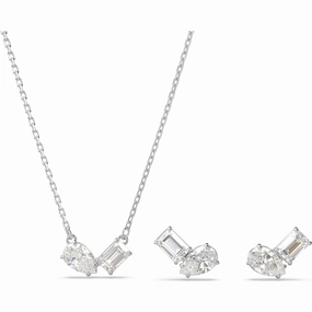 Swarovski Mesmera Set, White Unique Spark Valentine Gift