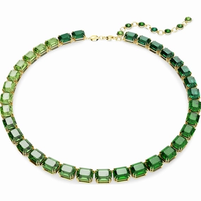 Eye Catching Swarovski Millenia Necklace, Green