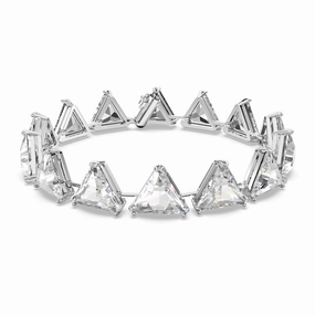 Simple Style Swarovski Ortyx Bracelet, White