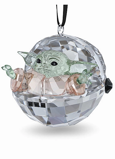 Swarovski Star Wars The Mandalorian Grogu Ornament Timeless Craftwork