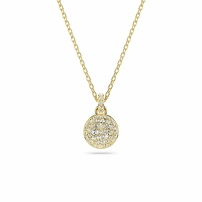 Swarovski Sublima Pendant - White, Gold-tone plated Petite Touch fashion lover
