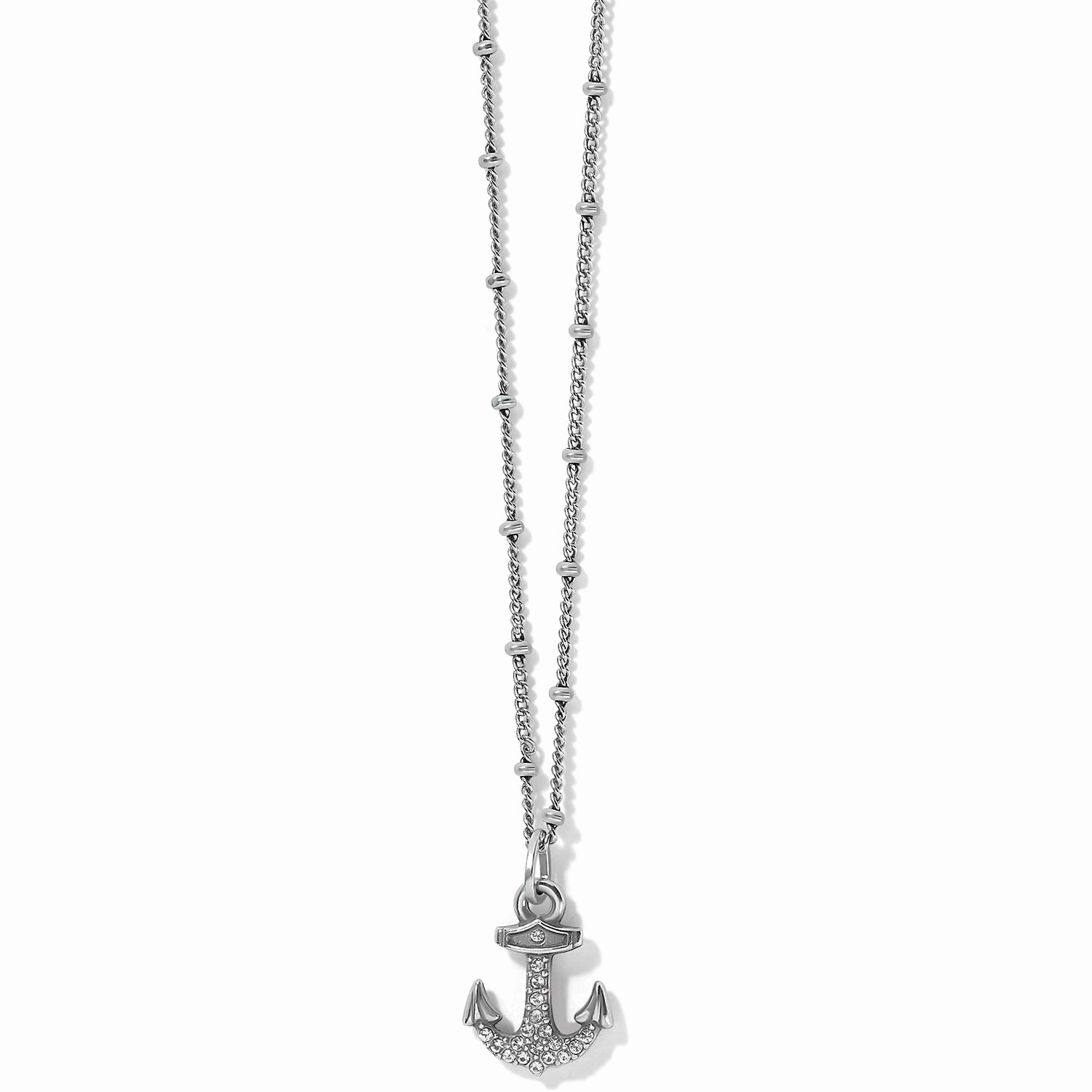 Office Vibe Radiant Appeal Brighton Voyage Mini Anchor Necklace