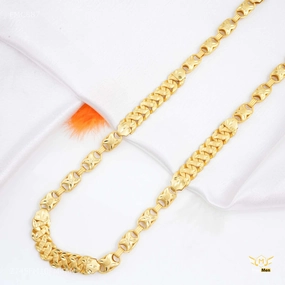 Timeless Edge youth appeal Classic Cuban with Pokel Chain for Man - FMC887