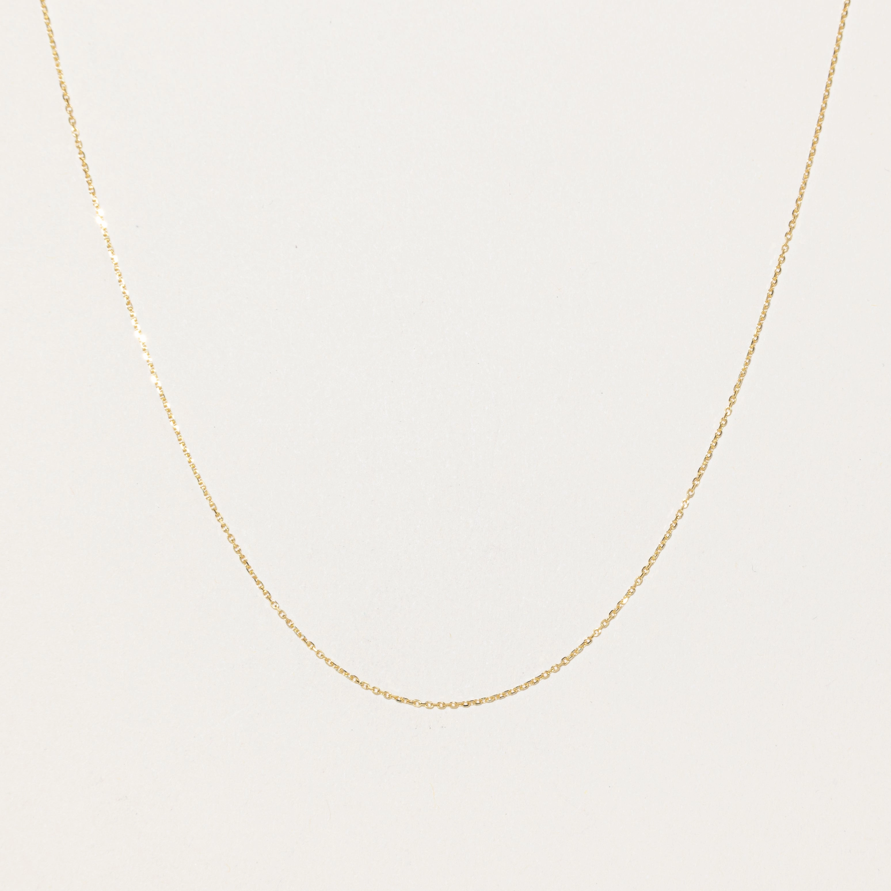 Subtle Elegance '100 Ways' 14k Yellow Gold Cable Link Chain | 0.90mm | 16" - 18"