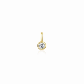Subtle Highlight Lafonn April Bezel Birthstone Charm