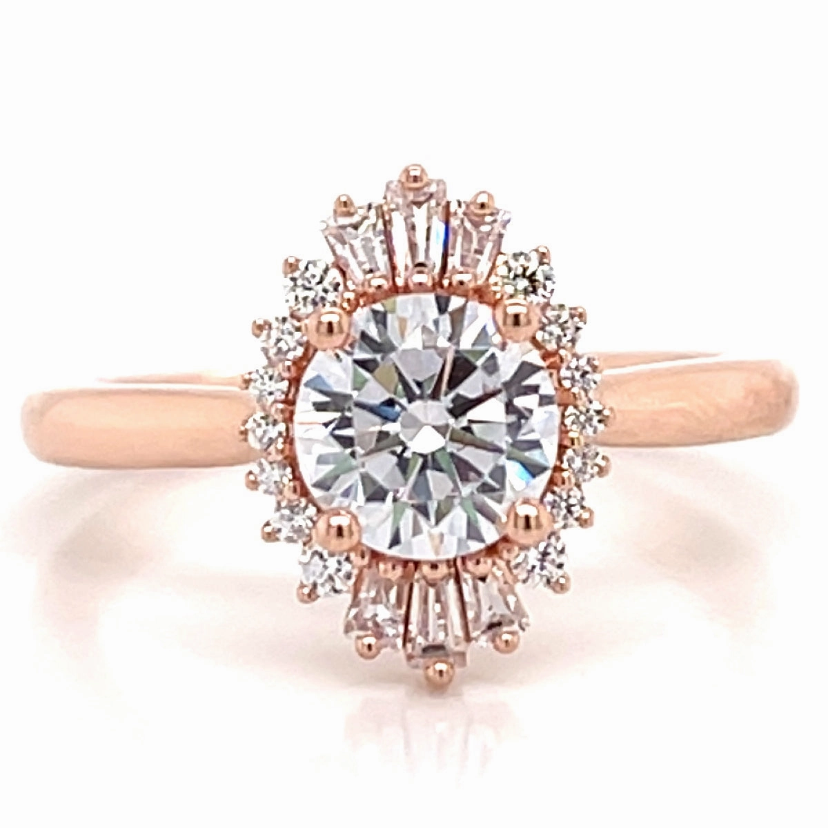 Heavy Duty Diamond Engagement Rings w/o Center