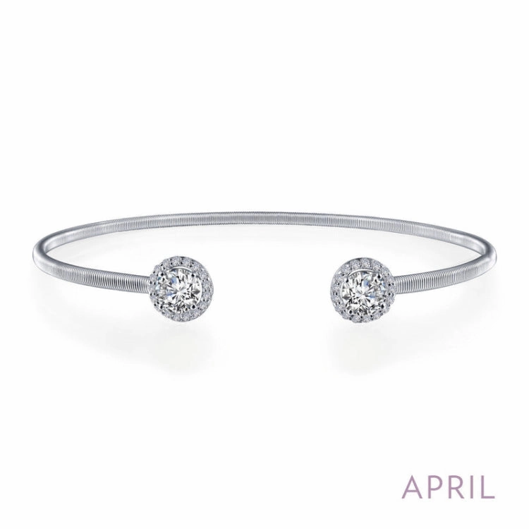 Splendid Shine April Birthstone Bracelet