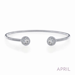 Splendid Shine April Birthstone Bracelet