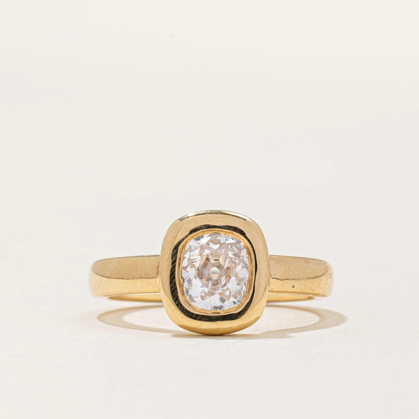 Luxe Detail GIA Certified Old Mine Cut Diamond Engagement Ring | 1.17ct VS2 E | SZ 6.25 |