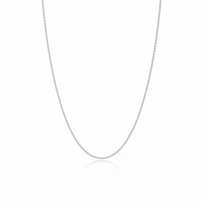 Charming Touch Lustrous Sparkle Lafonn 0.8mm Venus Chain, 18"