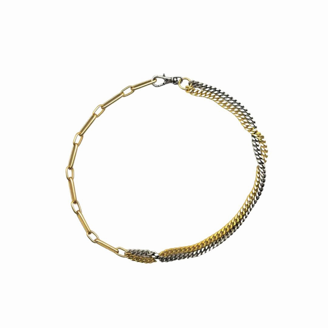 Timeless Flow Balanced Form Viper Necklace