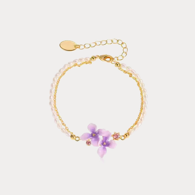 Always Relevant Develop Character Early Lilac Pearl Bracelet